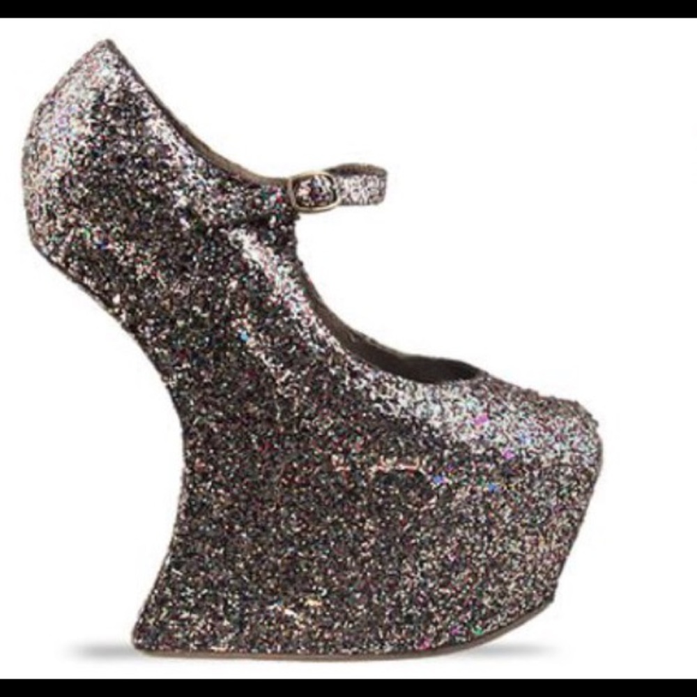 Jeffery Campbell Heel less Heels -Multicolored- 8